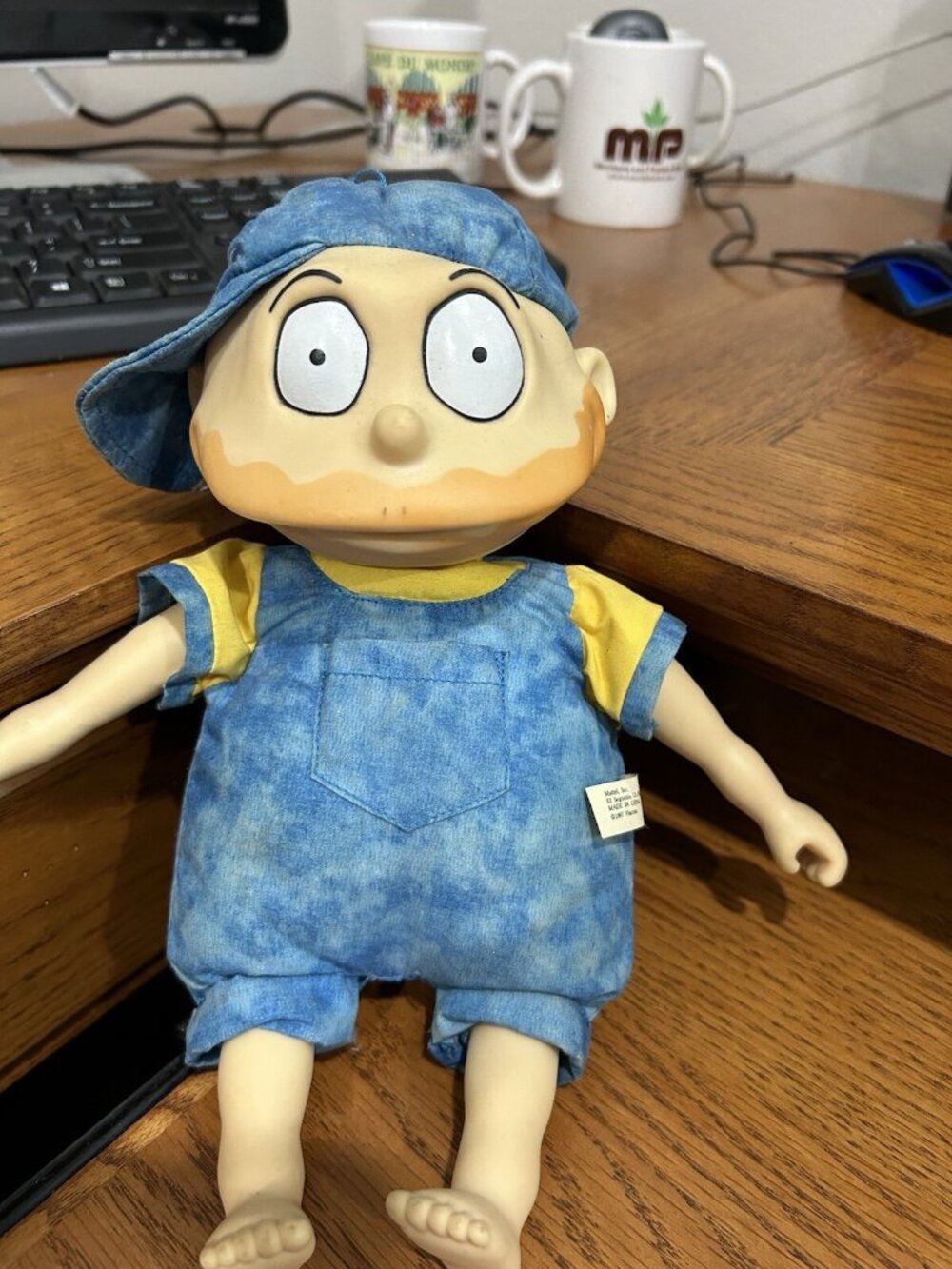 Rugrats POPSICLE TOMMY PICKLES Plush Doll Nickelodeon Mattel 1997 - Picture 3 of 5